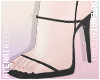 ❄ Black Cupid Heels