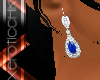 [x] Blue Earrings