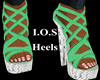 I.O.S Grn Heels