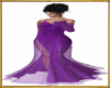 Purple Designer gown
