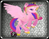 Crystal Heart Pony Unicorn Pink Love Princess Orange Purple Wing