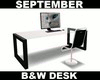 (S) Desk & Windows 7 B&W