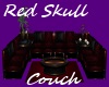 Red Skull Couch/Sofa