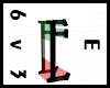 6v3| Letter E Stool