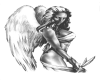 Hand Sketched Angel