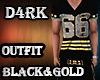 D4rk Black&Gold Outfit