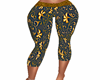 Gold/Blk Capris RLL