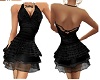 (k) black halter dress