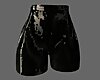 A | Sequin Black Shorts
