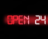 ! OPEN 24 HOURS - Neon