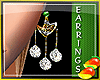 (RM)Earrings Diamond tri