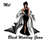 Black Wedding Gown