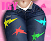 Bape Stars Jean Denim