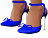 Royal Blue Fake Heels