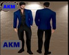 AKM  BLUE BLACK SUIT