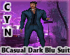 B Casual Dark Blu Suit