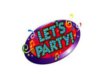 *PMM oval letsparty sign
