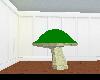 Green mushroom chair