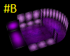 #B purple clubbing