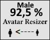 Avatar scaler 92,5% Male
