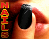 Black Nails Small Hands