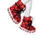 Red&White Lui Boots