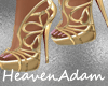 Sara golden heels