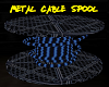 {v} Metal Cable Spool