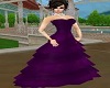 J* purple gown dress