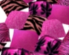 *S* Pink Tiger Rug