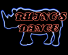 Rhino's Dance Neon Sign