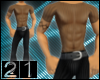 *21* Male Outfit black