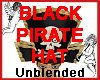 Black Pirate Hat unblend