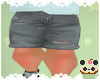 +Kids Grey Denim Shorts