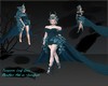 AO~Turquoise Long Gown