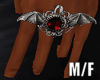Vampire 4Fngr Ring