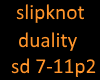 slipknot duality p2
