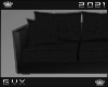 Simple Black Couch