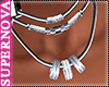 SN. Trio Silver Necklace