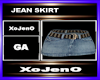 JEAN SKIRT