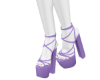 R | Block Heels - Lilac