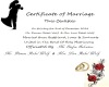marriag certifcate