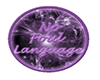 Language Purple Ani Sign
