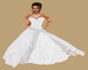 White Lace Wedding Gown2