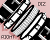 !!D Bracelets White R