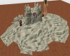 V-castillo de  arena