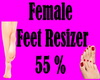 Female Feet Resizer 55%