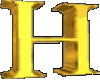 the letter H