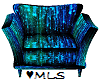 Blue Green Chair