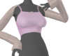 Pink/Cream Snug Sweater